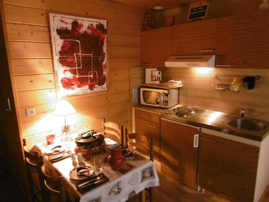Gite Au Coeur Du Chalet En Belledonne Vers Prapoutel Les 7 Laux Sainte-Agnes  Bilik gambar